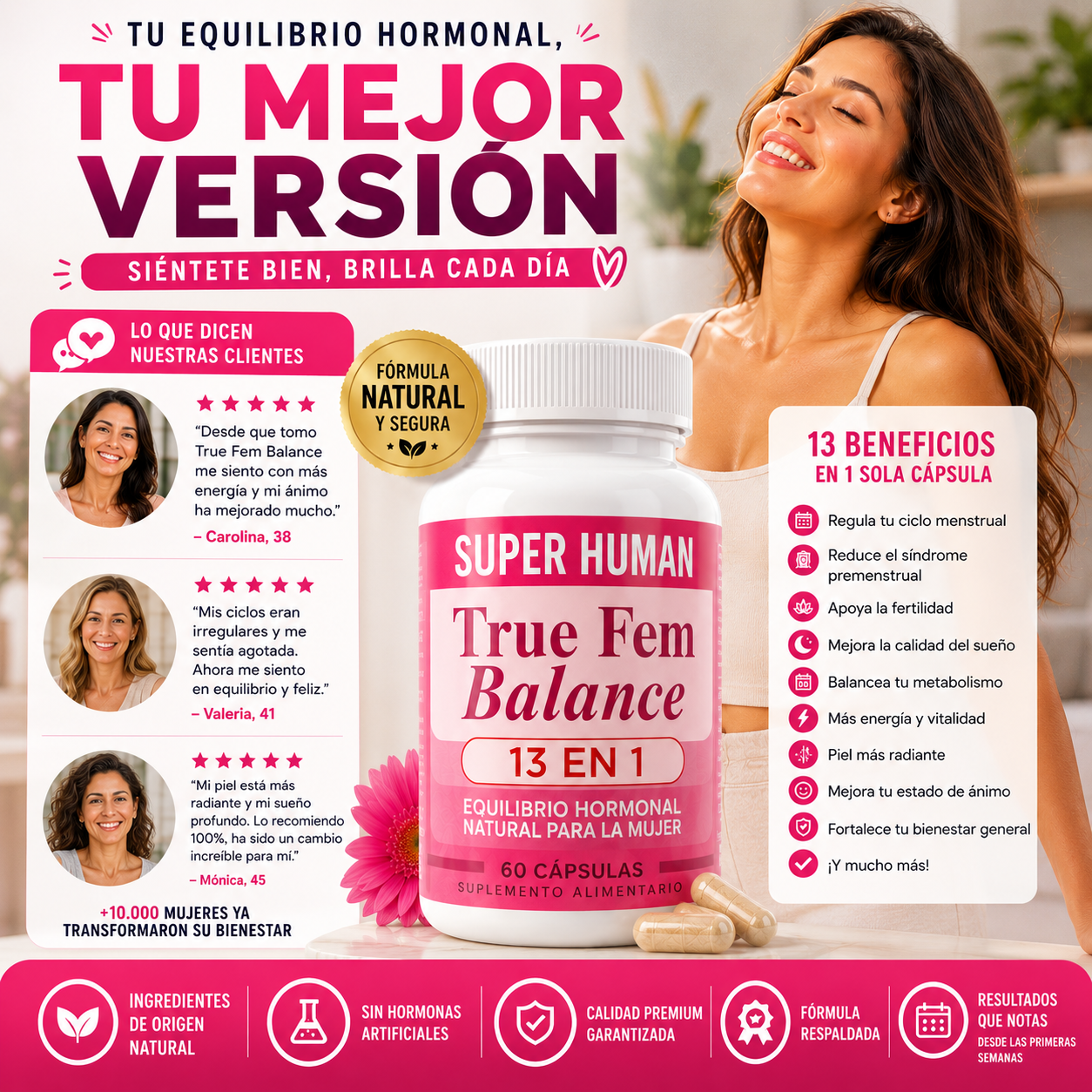 TrueFem™  Equilibrio Hormonal Femenino