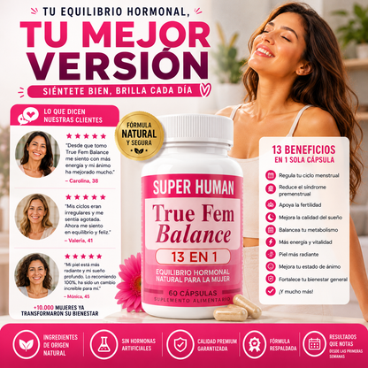 TrueFem™  Equilibrio Hormonal Femenino