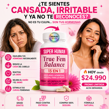 TrueFem™  Equilibrio Hormonal Femenino