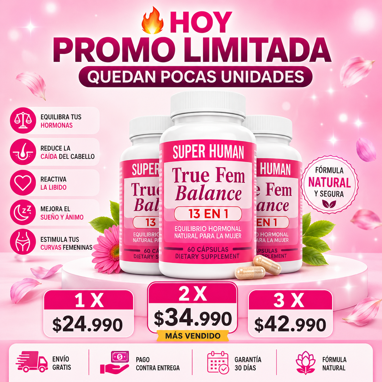 TrueFem™  Equilibrio Hormonal Femenino