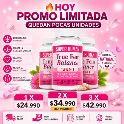 TrueFem™  Equilibrio Hormonal Femenino