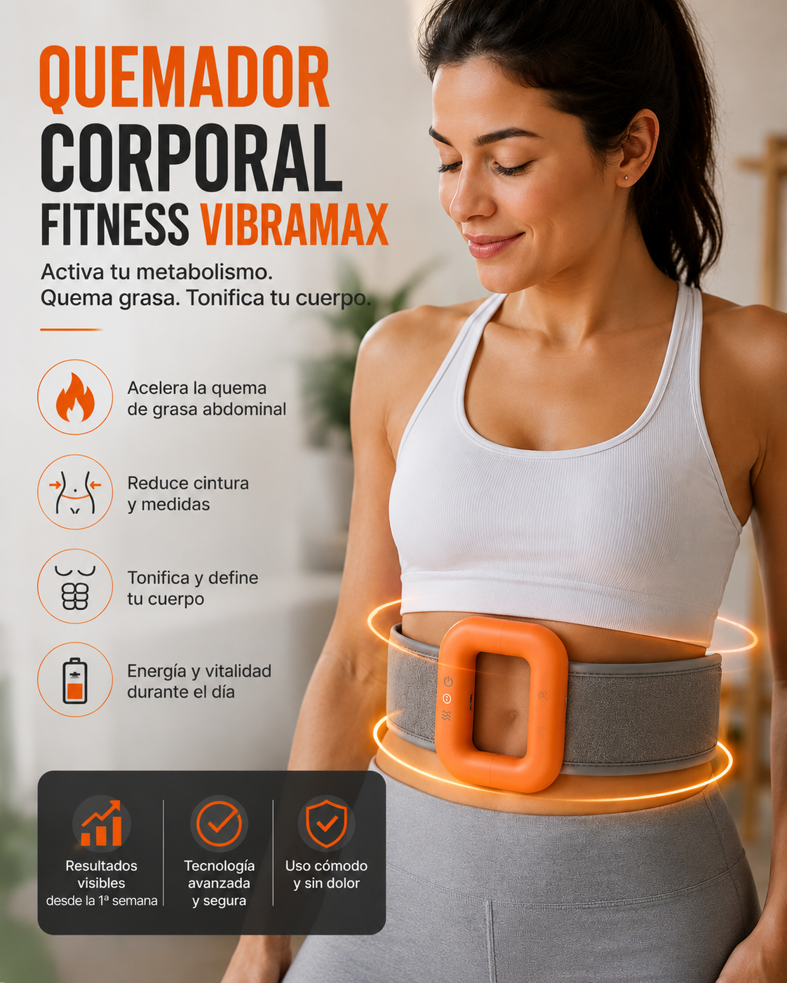 QUEMADOR CORPORAL FITNESS VIBRAMAX